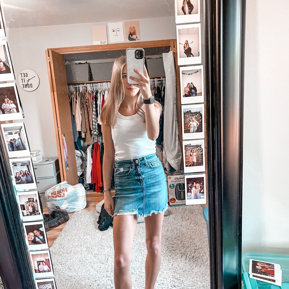 Jean Skirt